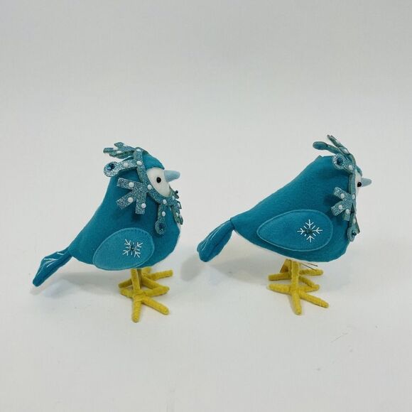 Featherly Friend Blue Bird Fractal Snowflake Sparkle Spritz WonderShop 2022 - Picture 2 of 7